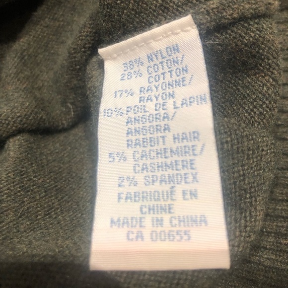 SMART SET Cashmere Angora Blend Sweater Vest - Picture 3 of 5